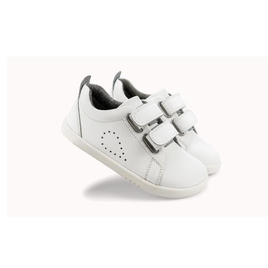 Bobux - Scarpine I-Walk Grass Court Switch - Taglia Scarpe: 25, Colore Bobux: White