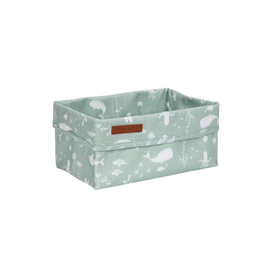 Little Dutch - Cestino Portatutto in cotone - Colori Little Dutch: Ocean mint