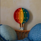 Little Lights - Lampada LED Mongolfiera con regolatore di luminosità - Fatta a mano