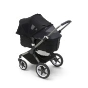 Bugaboo - Cappottina Breezy per Bugaboo Fox 3 e Cameleon 3 - Adatta per navicella e passeggino - Colori Bugaboo: Midnight Black