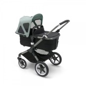 Bugaboo - Cappottina Breezy per Bugaboo Fox 3 e Cameleon 3 - Adatta per navicella e passeggino - Colori Bugaboo: Pine Green