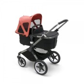 Bugaboo - Cappottina Breezy per Bugaboo Fox 3 e Cameleon 3 - Adatta per navicella e passeggino - Colori Bugaboo: Sunrise Red