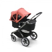 Bugaboo - Cappottina Breezy per Bugaboo Fox 3 e Cameleon 3 - Adatta per navicella e passeggino - Colori Bugaboo: Sunrise Red