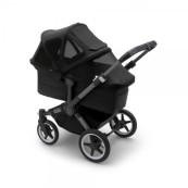 Bugaboo - Cappottina Breezy per Donkey - Perfetta per l'estate! - Colori Bugaboo: Midnight Black