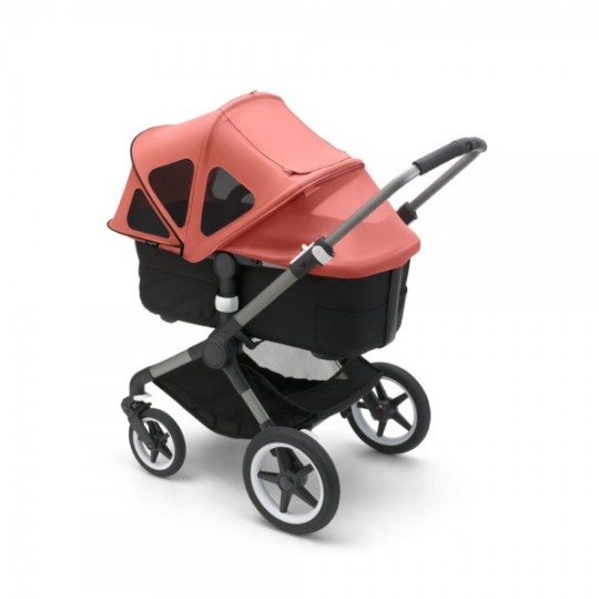 Bugaboo - Cappottina Breezy per Bugaboo Fox 3 e Cameleon 3 - Adatta per navicella e passeggino - Colori Bugaboo: Sunrise Red