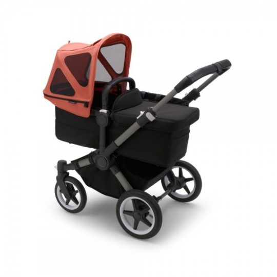 Bugaboo - Cappottina Breezy per Donkey - Perfetta per l'estate! - Colori Bugaboo: Sunrise Red