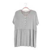 Dili Best - Maglia manica corta mamma - Bamboo - Colore: Grigio