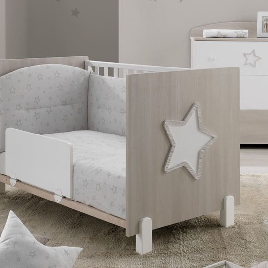 Erbesi - Lettino trasformabile Little Star
