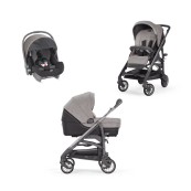 Inglesina - Sistema Quattro Trilogy + Huggy - Colore Inglesina: maui grey