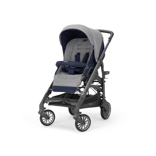 Inglesina - Sistema Quattro Trilogy + Huggy - Colore Inglesina: antigua blue