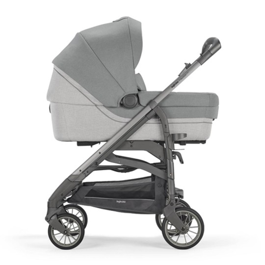 Inglesina - Sistema Quattro Trilogy + Huggy - Colore Inglesina: cayman silver