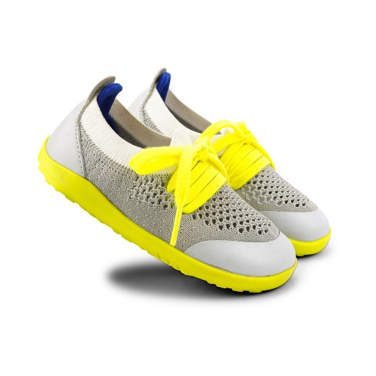 Bobux Scarpine I Walk Play Knit Morbido Tessuto Elastico Acquistale ora sul nostro e shop Taglia Scarpe 25 Colore Bobux Grey