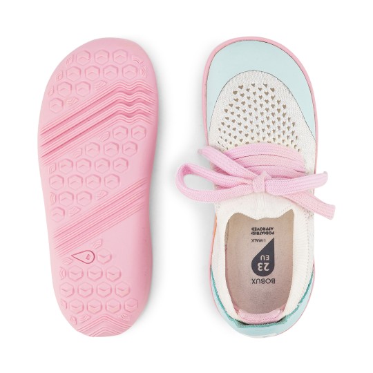 Bobux - Scarpine I-Walk Play Knit - Morbido Tessuto Elastico! - Taglia Scarpe: 24, Colore Bobux: Mist