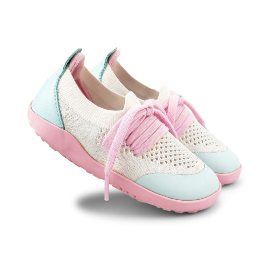 Bobux - Scarpine I-Walk Play Knit - Morbido Tessuto Elastico! - Taglia Scarpe: 25, Colore Bobux: Mist