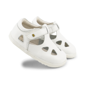 Bobux - Sandalo Step-Up Zap II - Per i primi passi. - Taglia Scarpe: 20, Colore Bobux: White