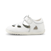 Bobux - Sandalo Step-Up Zap II - Per i primi passi. - Taglia Scarpe: 20, Colore Bobux: White