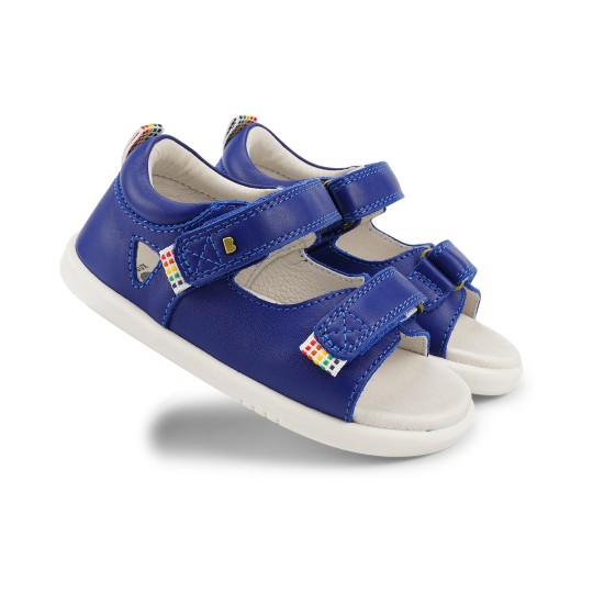 Bobux - Sandalo I-Walk Rise - Suola flessibile - Taglia Scarpe: 26, Colore Bobux: Blueberry