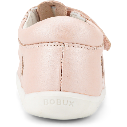 Bobux - Sandalo Step-Up Zap II - Per i primi passi. - Taglia Scarpe: 19, Colore Bobux: Seashell Shimmer