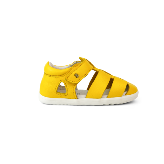 Bobux - Sandalo Step Up Tidal - Suola super flessibile! - Taglia Scarpe: 19, Colore Bobux: Yellow