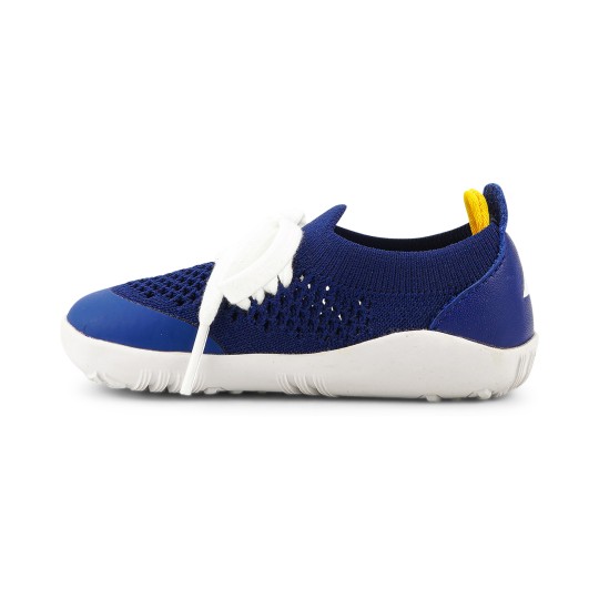 Bobux - Scarpina Step Up Play Knit - Morbido tessuto elastico! - Taglia Scarpe: 20, Colore Bobux: Blueberry