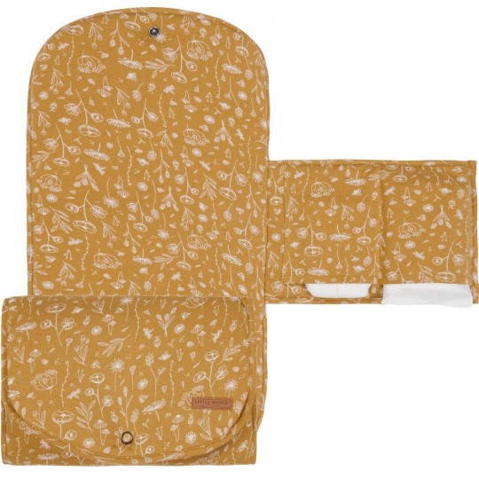 Little Dutch - Fasciatoio portatile - 100% Cotone - Colori Little Dutch: Wild Flower Ocra