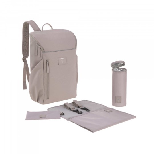 Lassig - Borsa Zaino per passeggino Slender - Colori Lässig: Taupe