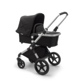 Bugaboo - Lynx completo - Passeggino + Navicella - Colori Bugaboo: Aluminium/Nero-Nero