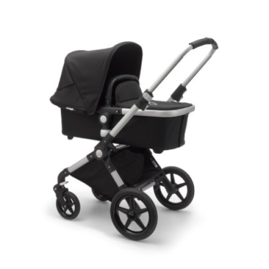 Bugaboo - Lynx completo - Passeggino + Navicella - Colori Bugaboo: Aluminium/Nero-Nero
