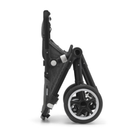 Bugaboo - Lynx completo - Passeggino + Navicella - Colori Bugaboo: Aluminium/Nero-Nero