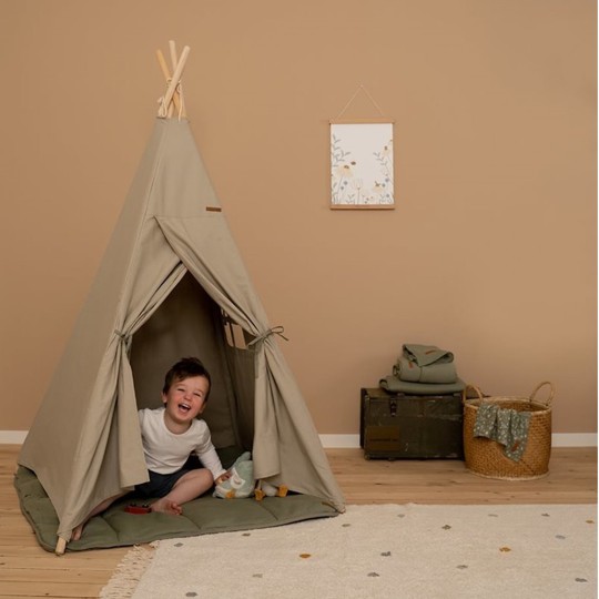 Little Dutch - Tenda Tipi in tessuto - Colori Little Dutch: Olive