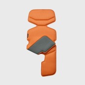 Doolittle - Foderina traspirante AirBoard Taglia S - Colori Doolittle: Grigio/Arancione