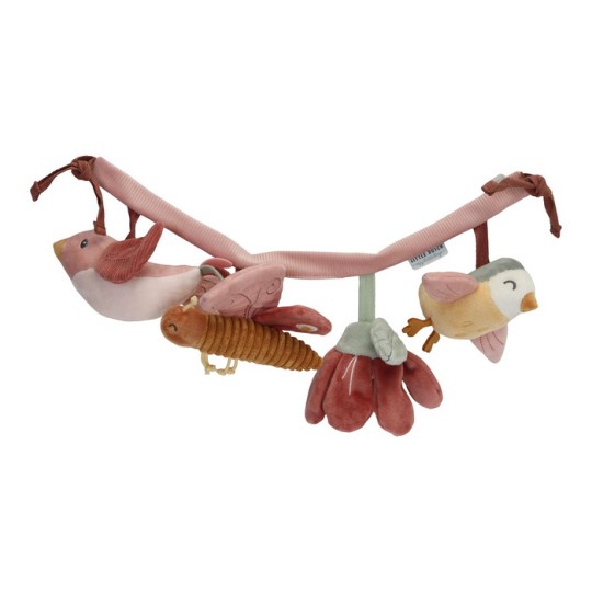 Little Dutch - Gioco per passeggino morbido - Colori Little Dutch: Flowers & Butterflies