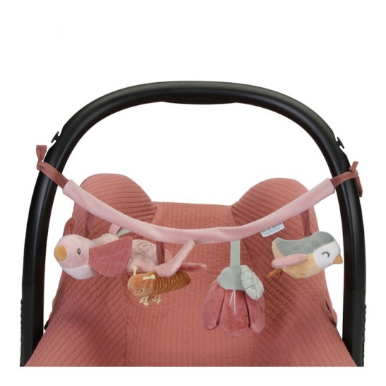 Little Dutch - Gioco per passeggino morbido - Colori Little Dutch: Flowers & Butterflies