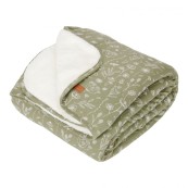 Little Dutch - Coperta morbida 70x100 - Colori Little Dutch: Wild Flower Olive