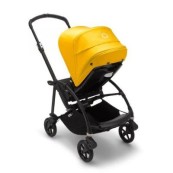 Bugaboo - Passeggino Bee6 - Passeggino da città leggero e compatto - Colori Bugaboo: Nero/Nero - Giallo Limone