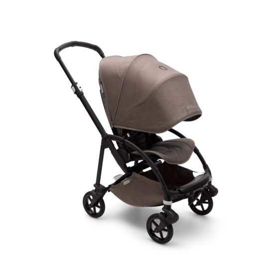 Bugaboo - Passeggino Bee6 - Passeggino da città leggero e compatto - Colori Bugaboo: Nero/Tortora - Tortora