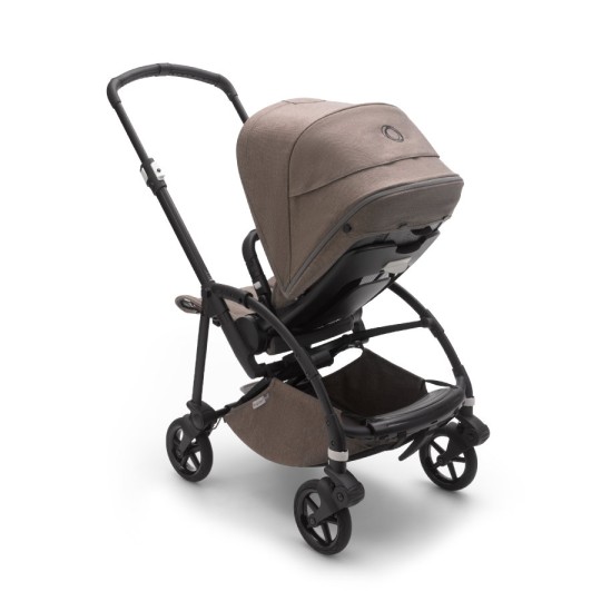 Bugaboo - Passeggino Bee6 - Passeggino da città leggero e compatto - Colori Bugaboo: Nero/Tortora - Tortora