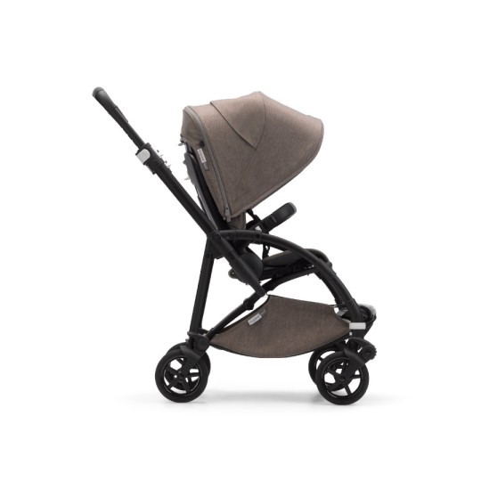 Bugaboo - Passeggino Bee6 - Passeggino da città leggero e compatto - Colori Bugaboo: Nero/Tortora - Tortora