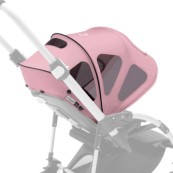 Bugaboo - Cappottina Breezy per Bugaboo Bee - Protegge da zanzare e raggi solari - Colori Bugaboo: Rosa Pastello