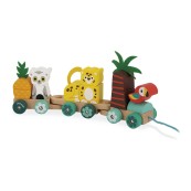 Janod - Treno Tropicale Da Trainare - Tropik