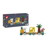 Janod - Treno Tropicale Da Trainare - Tropik