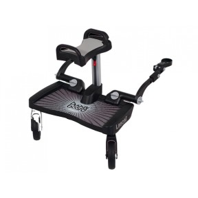 Lascal - Pedana Buggy Board Maxi Grigia con sedile
