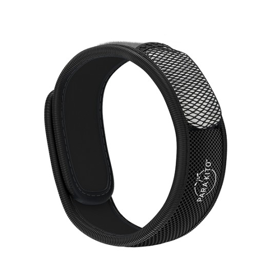 Parakito - Bracciale Adulto antizanzare - Colori Parakito: Nero