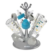 Béaba - Scola Biberon Albero - Impila fino a 6 Biberon - Colore: Grigio