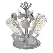 Béaba - Scola Biberon Albero - Impila fino a 6 Biberon - Colore: Grigio