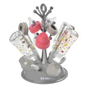 Béaba - Scola Biberon Albero - Impila fino a 6 Biberon - Colore: Grigio