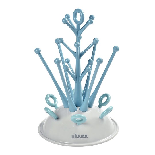 Béaba - Scola Biberon Albero - Impila fino a 6 Biberon - Colore: Azzurro