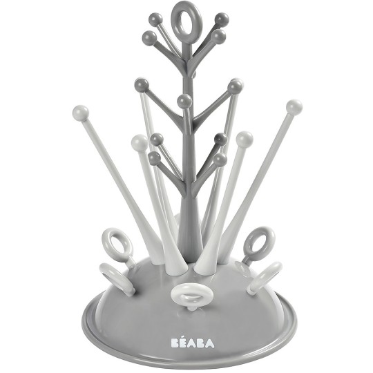 Béaba - Scola Biberon Albero - Impila fino a 6 Biberon - Colore: Grigio