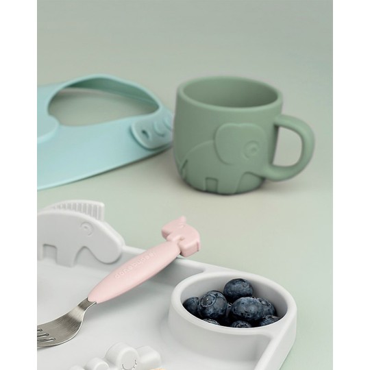 Done By Deer - Tazza Peekaboo 165ml- 100% Silicone - Colore: Verde