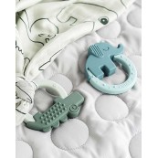 Done by Deer - Set 2 Massaggiagengive Elphee e Croco - 100% Silicone Alimentare